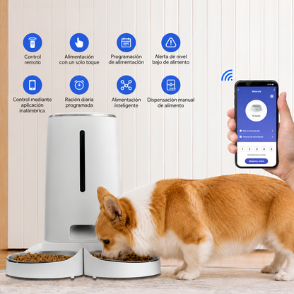 Dispensador de comida por bluetooth